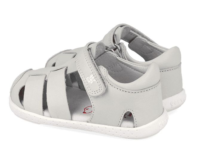 Sandali bambino pelle barefoot ghiaccio19 -26 Garvalin - 3