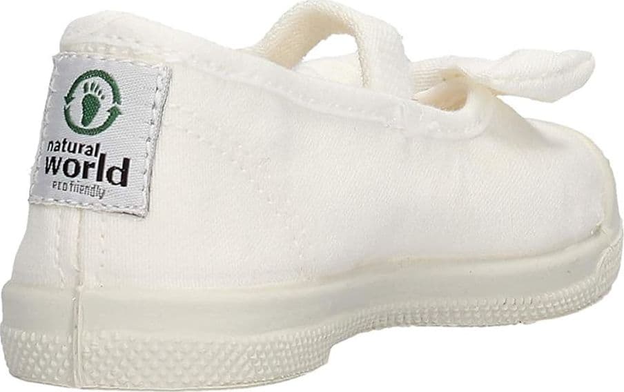 Scarpe tela con fiocco Natural world - 6