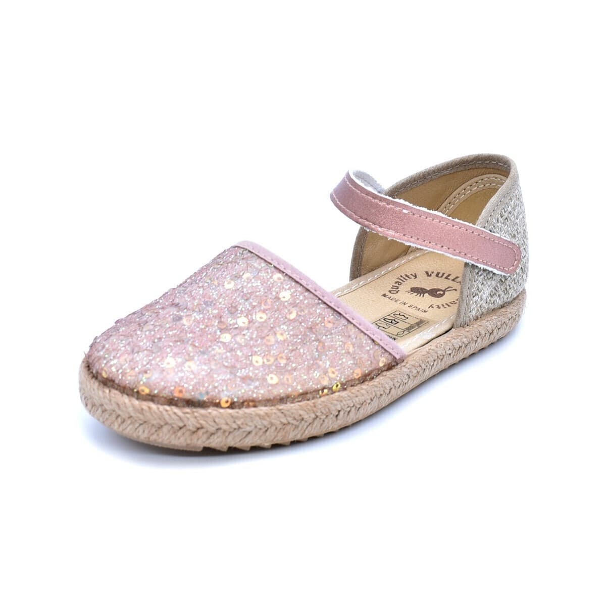 Espadrillas bambina dal 24 al 30 colore rosa Vul-ladì - 3