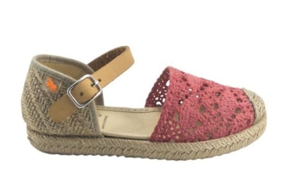 Espadrillas bambina macramè dal 27 al 35 colore terracotta Vul-ladì - 2