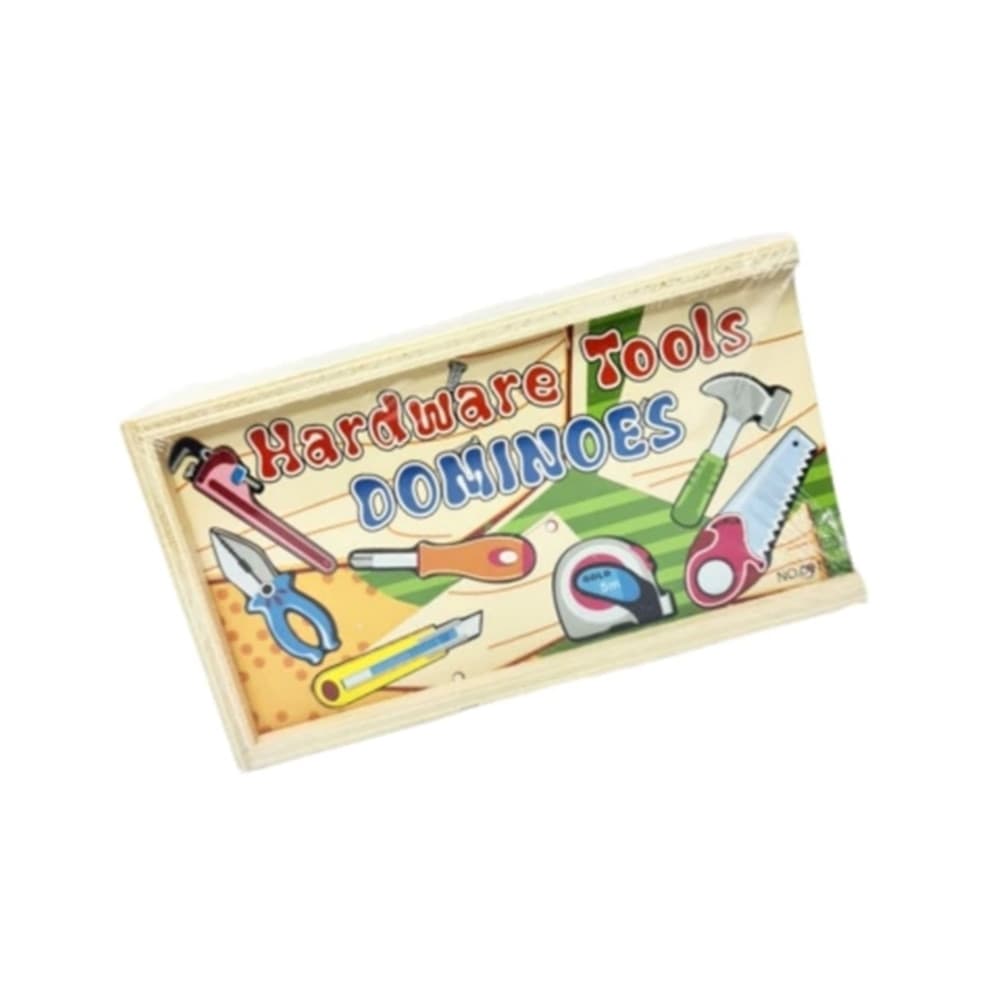 GIOCO EDUCATIVO IMPARARE A GIOCARE A DOMINO IN LEGNO PER BAMBINI A VARI TEMI 07949 - 7