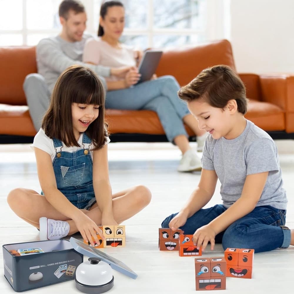 GIOCO DI TRIS IN LEGNO GIOCHI DA TAVOLO CLASSICO INTERATTIVO PER BAMBINI ADULTI 74369 - 6