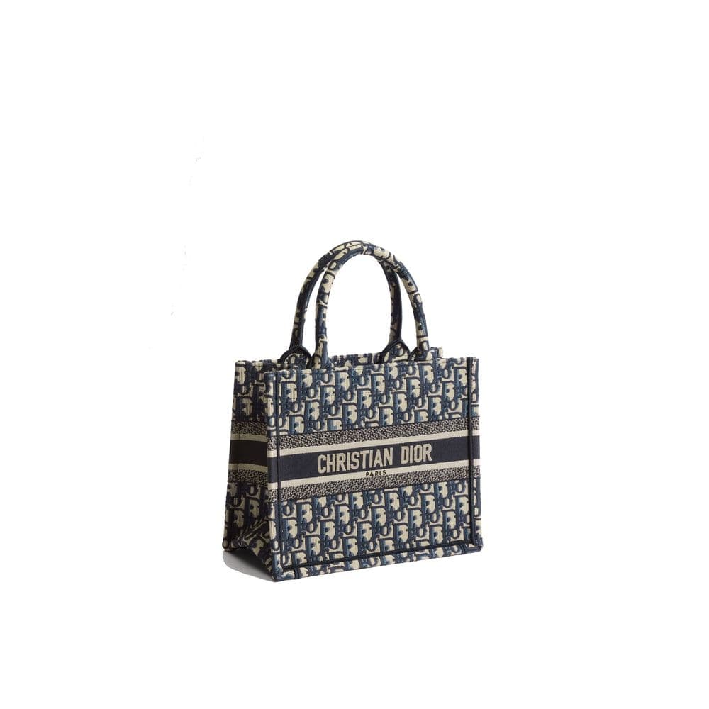 Dior Blue Cotton Tote Bag - 2