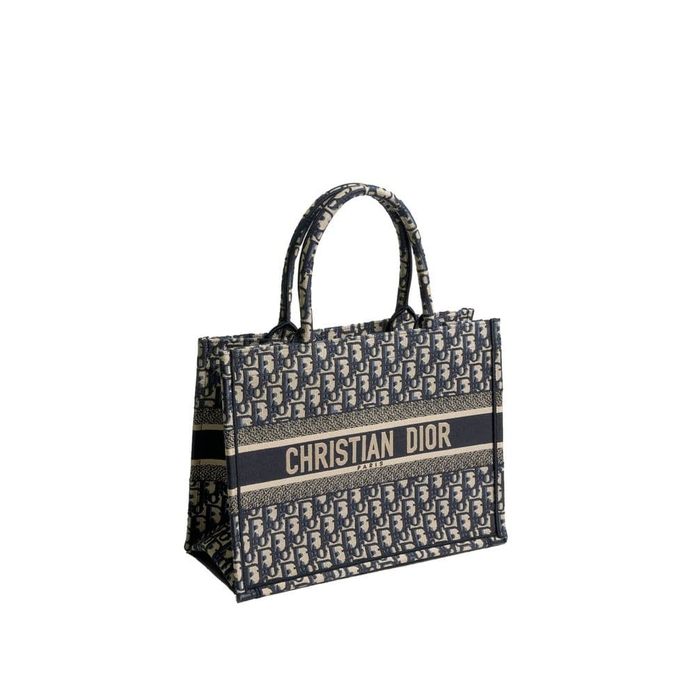Dior Blue Cotton Tote Bag - 2