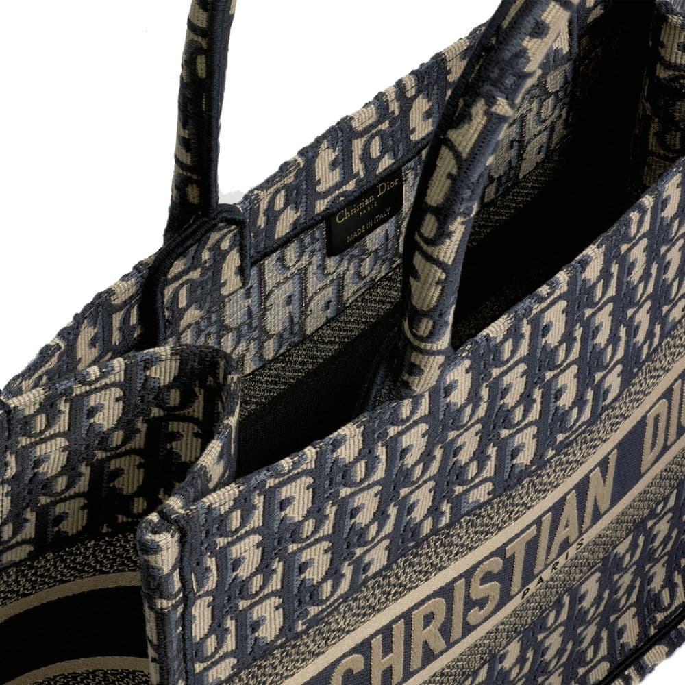 Dior Blue Cotton Tote Bag - 4
