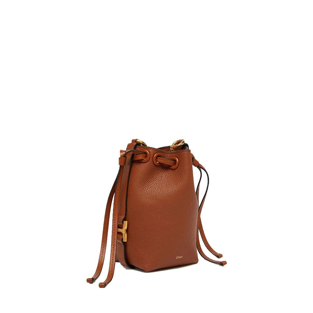 Chloé Brown Calfskin Backet Bag - 2