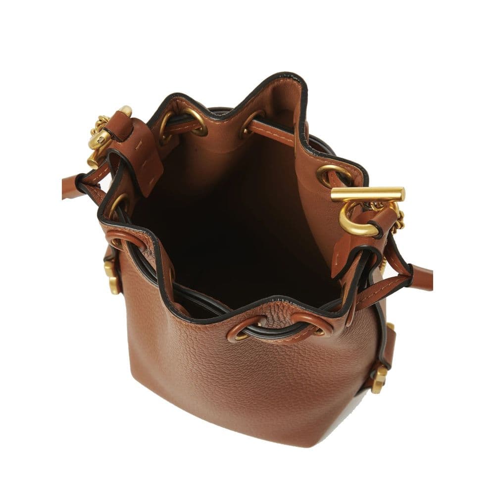 Chloé Brown Calfskin Backet Bag - 3