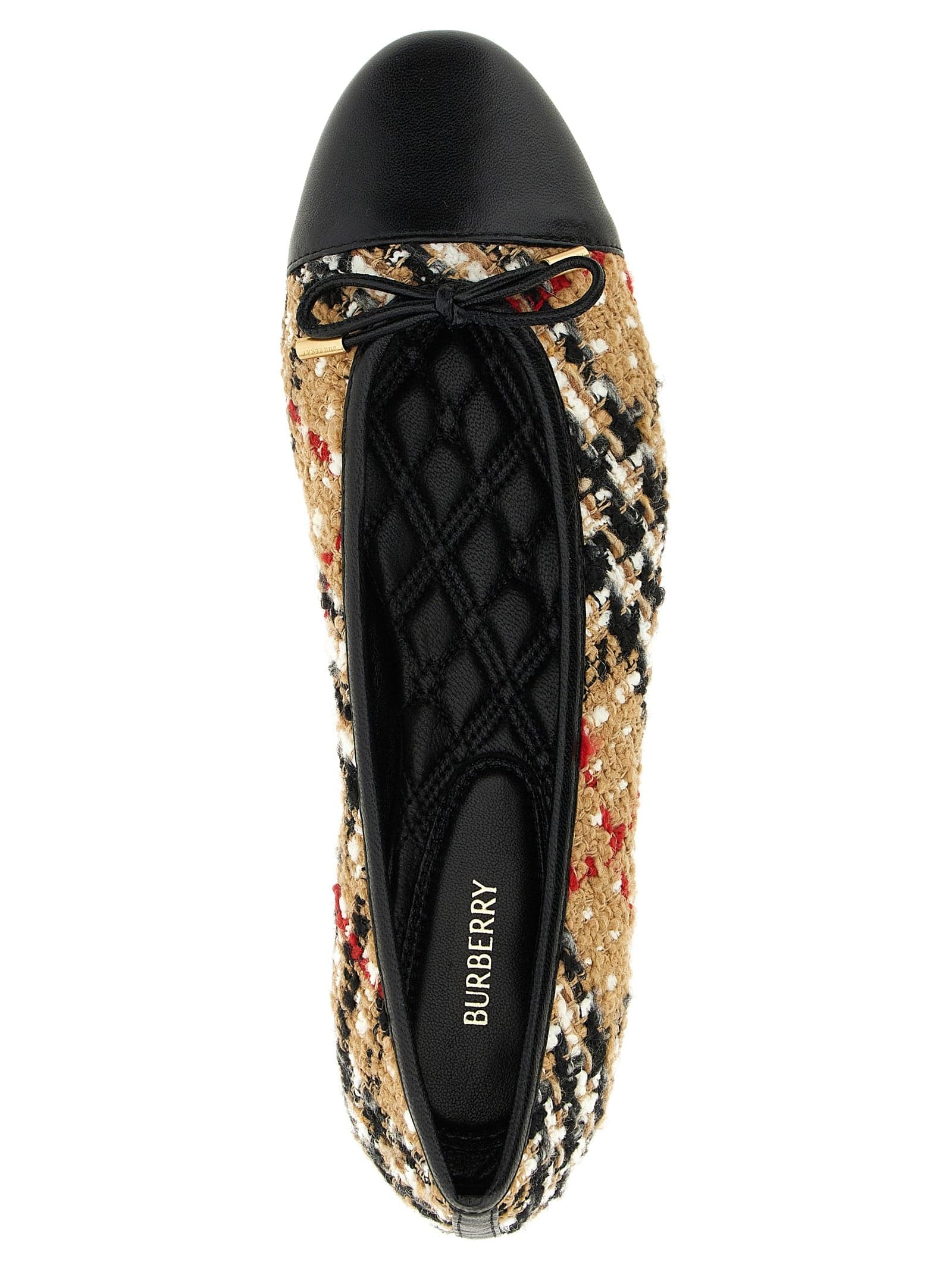 Burberry Multicolor Polyester Ballet Flats - 4