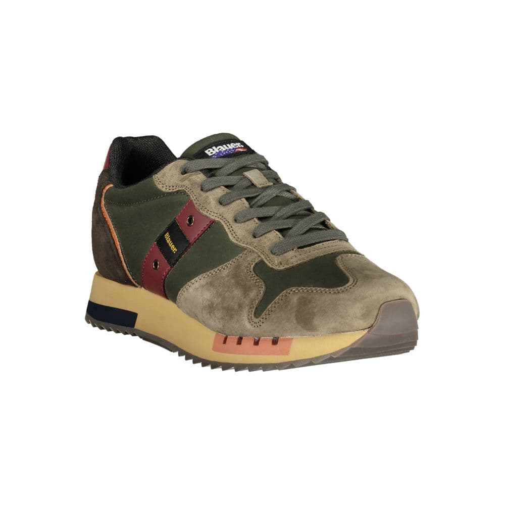 Blauer Green Polyurethane Men's Sneaker - 2