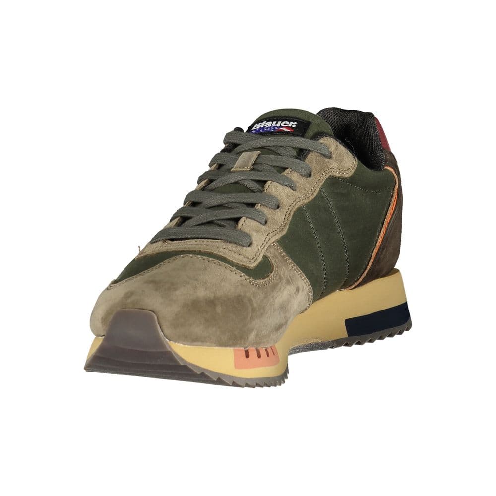 Blauer Green Polyurethane Men's Sneaker - 3