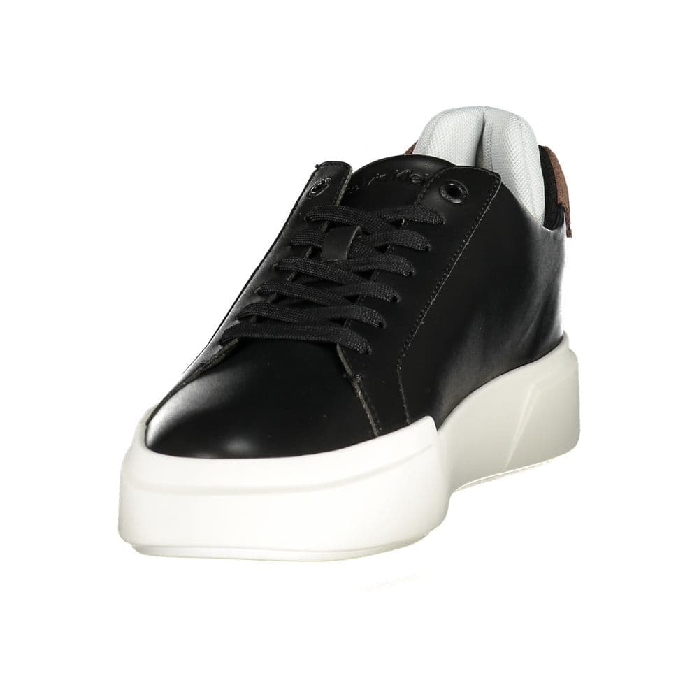 Calvin Klein Black Polyurethane Men's Sneaker - 3
