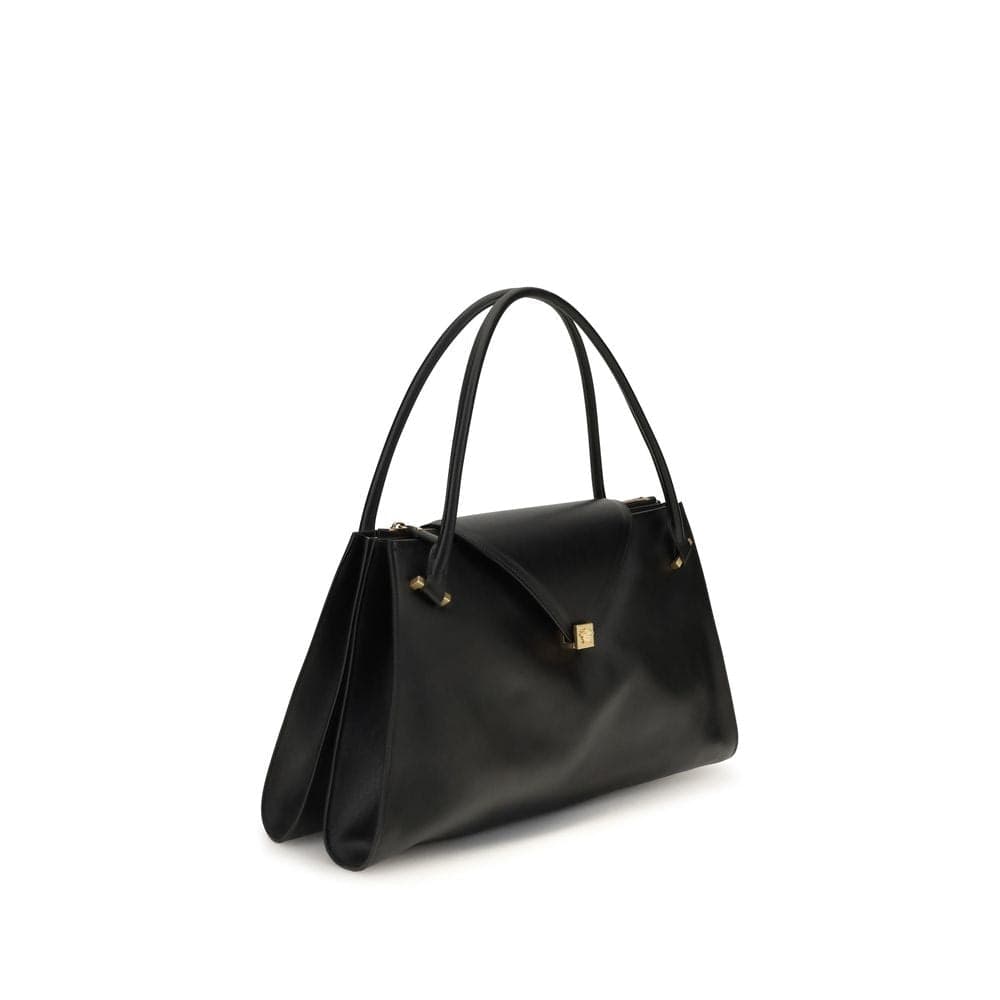 Versace Black Calf Leather Bos Taurus Shoulder Bag - 2