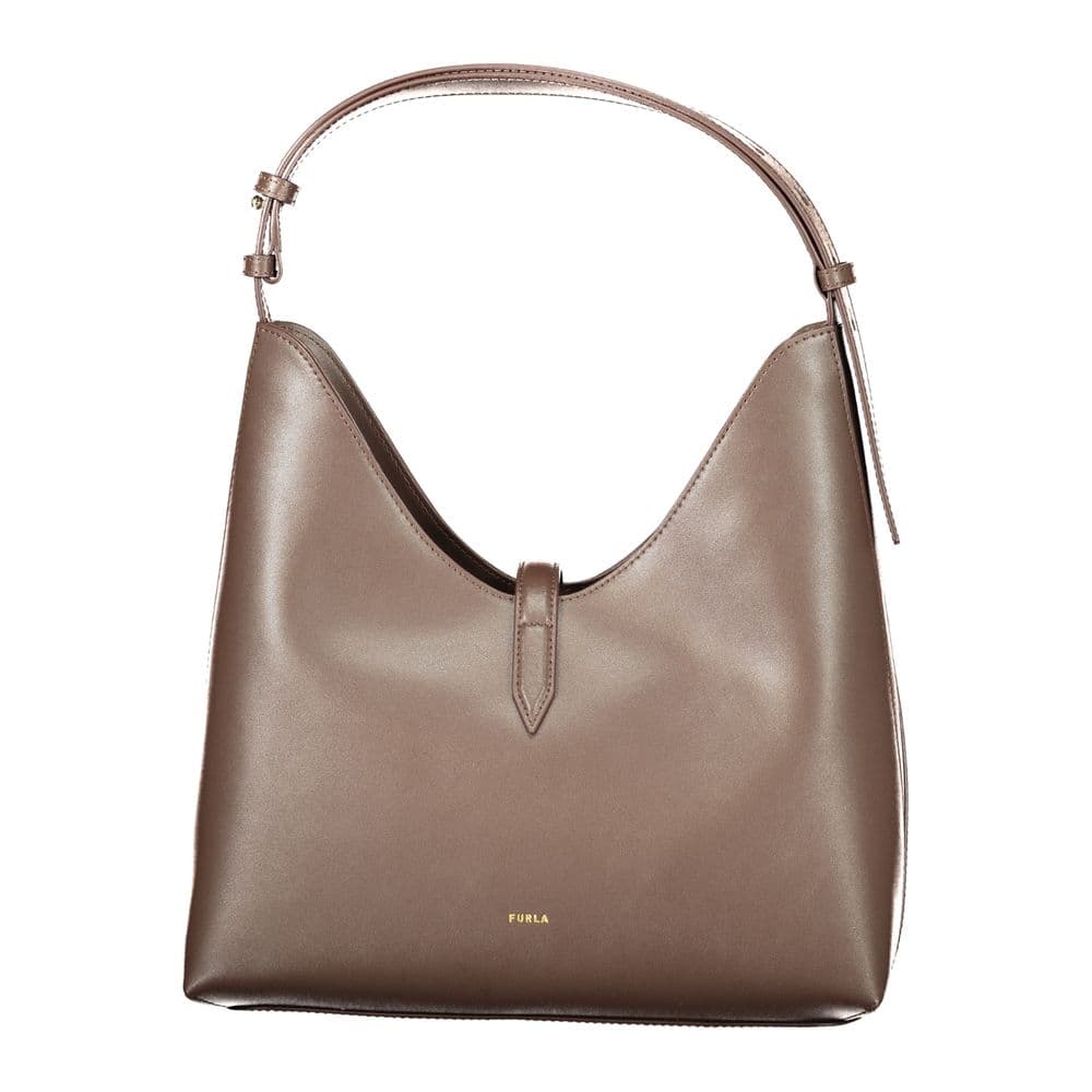 Furla Brown Leather Women's Bag - 2