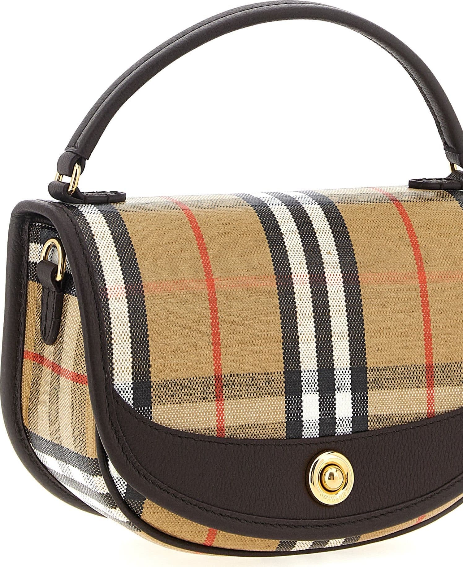 Burberry Multicolor Cotton Shoulder Bag - 3