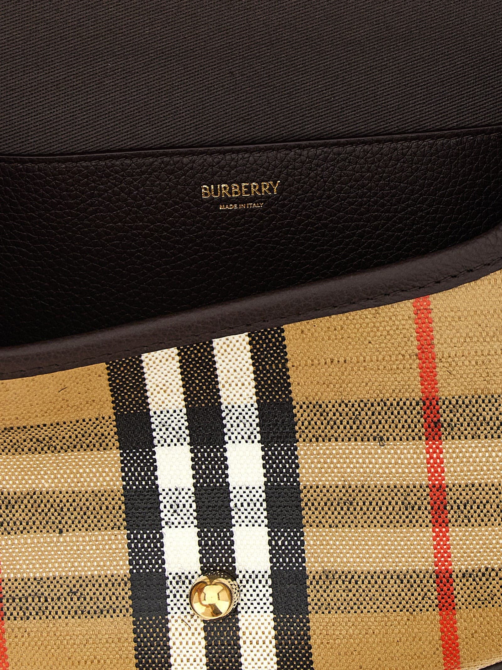 Burberry Multicolor Cotton Shoulder Bag - 4