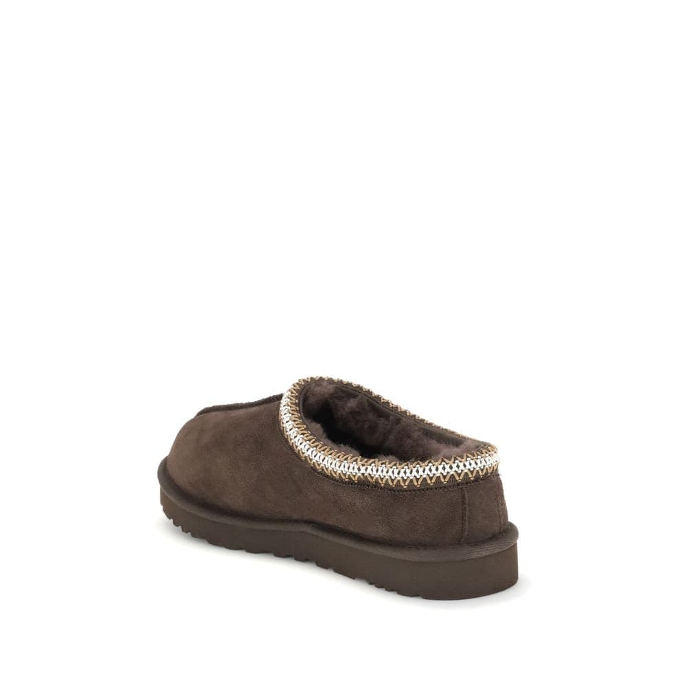 UGG Brown Leather Mules - 3
