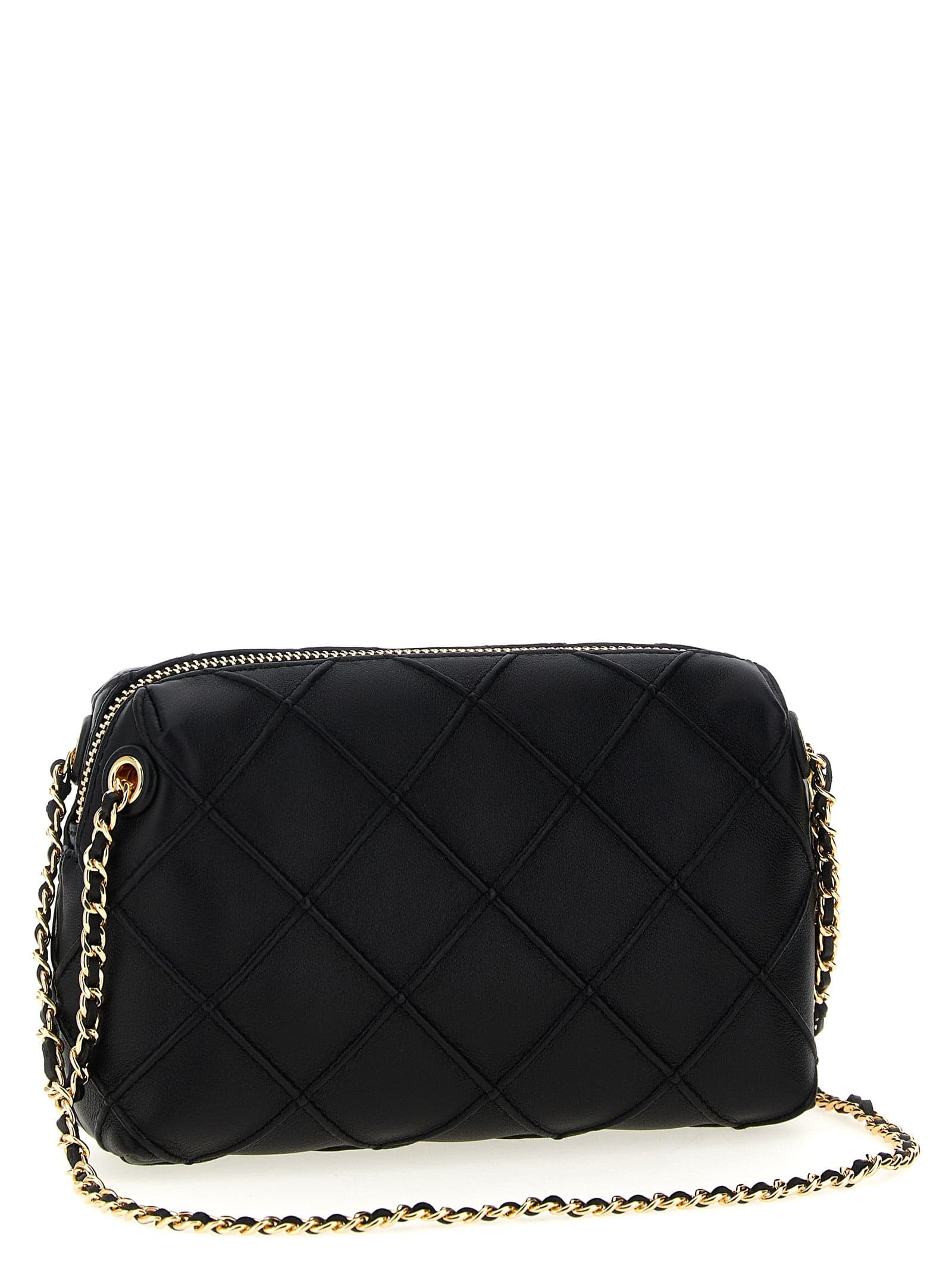 Tory Burch Black Lamb Leather Crossbody Bag - 2
