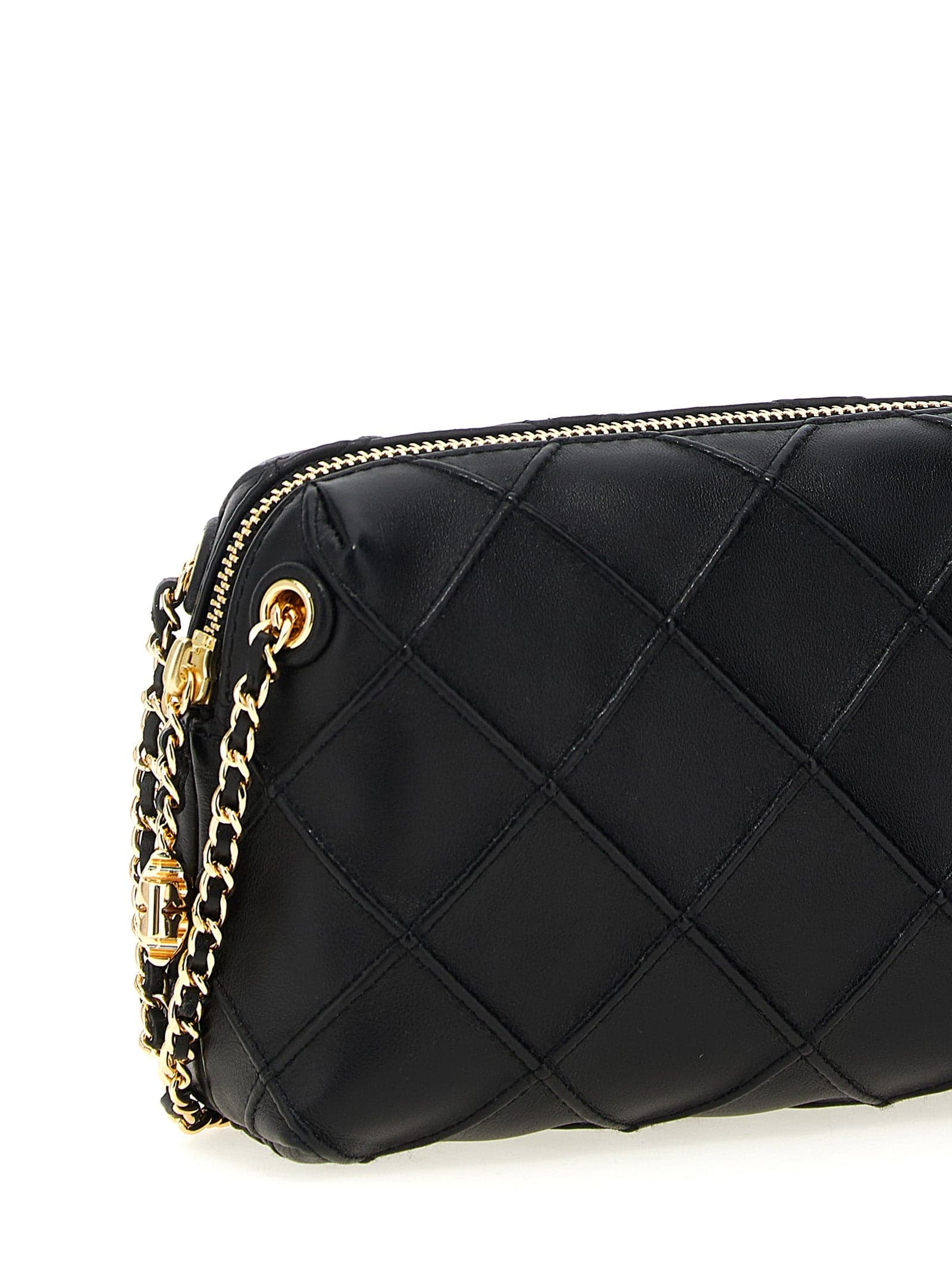 Tory Burch Black Lamb Leather Crossbody Bag - 3