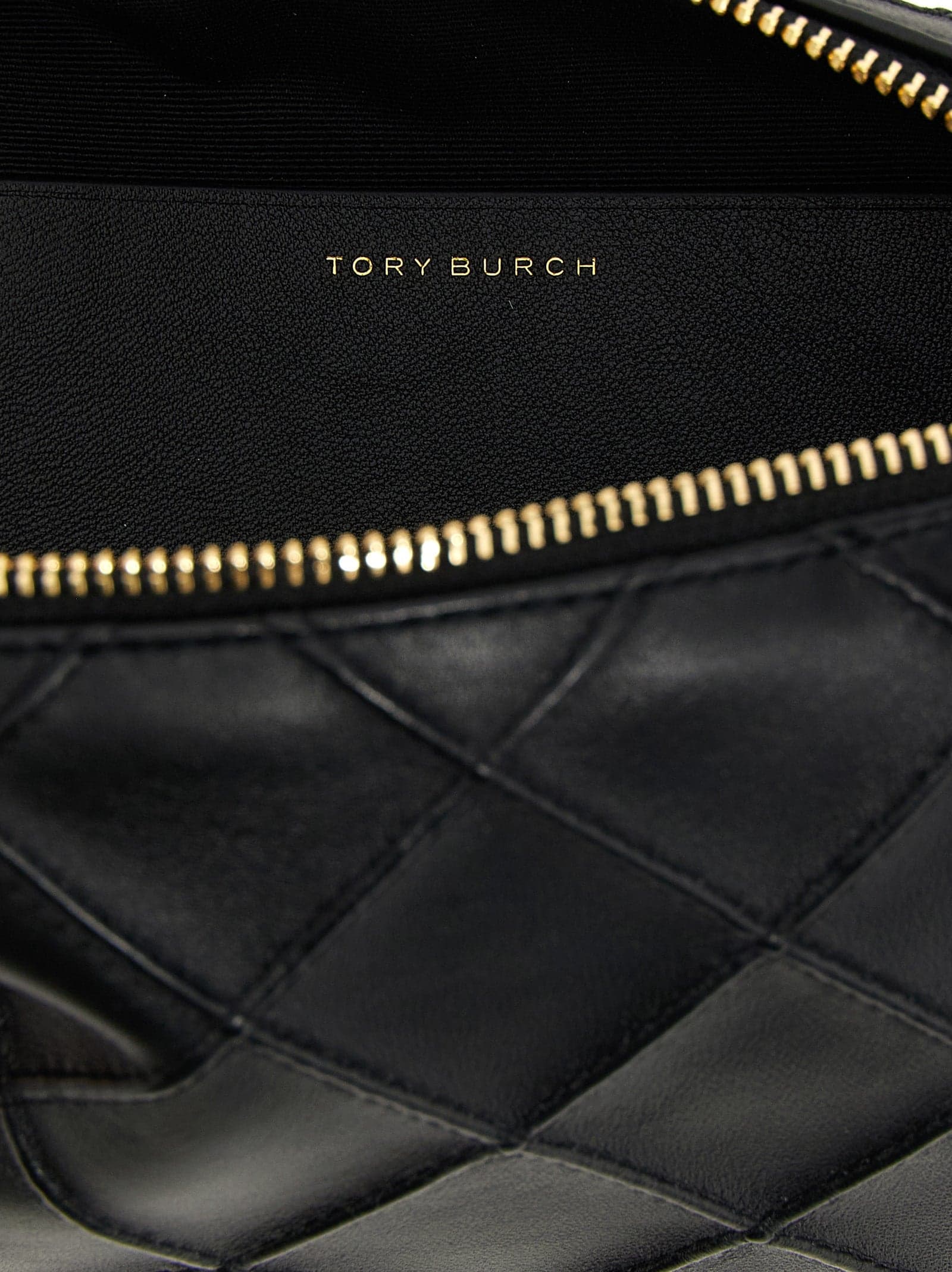 Tory Burch Black Lamb Leather Crossbody Bag - 4