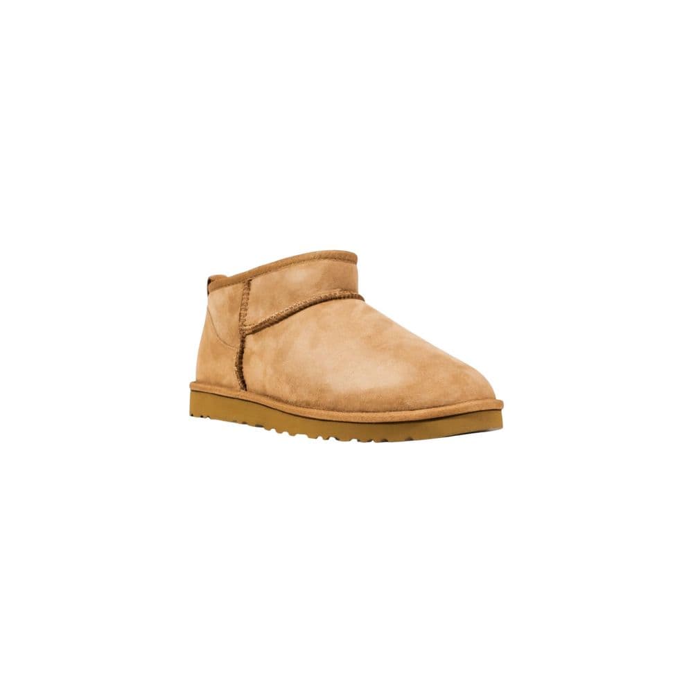 UGG Beige Leather Ankle Boots - 2
