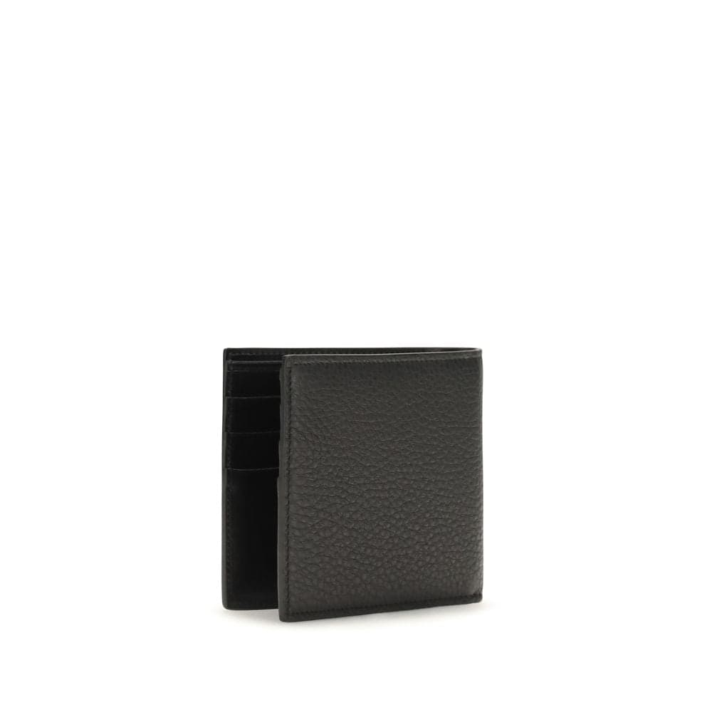 Dolce & Gabbana Black Calf Leather Bos Taurus Wallet - 2