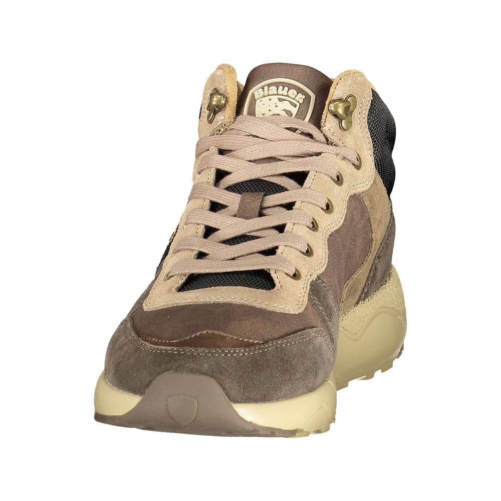 Blauer Brown Polyurethane Men's Sneaker - 3