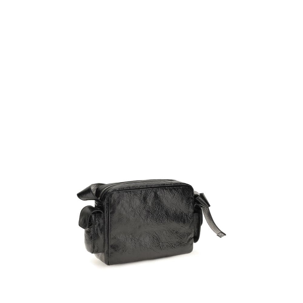 Balenciaga Black Lamb Ovis Aries Shoulder Bag - 3