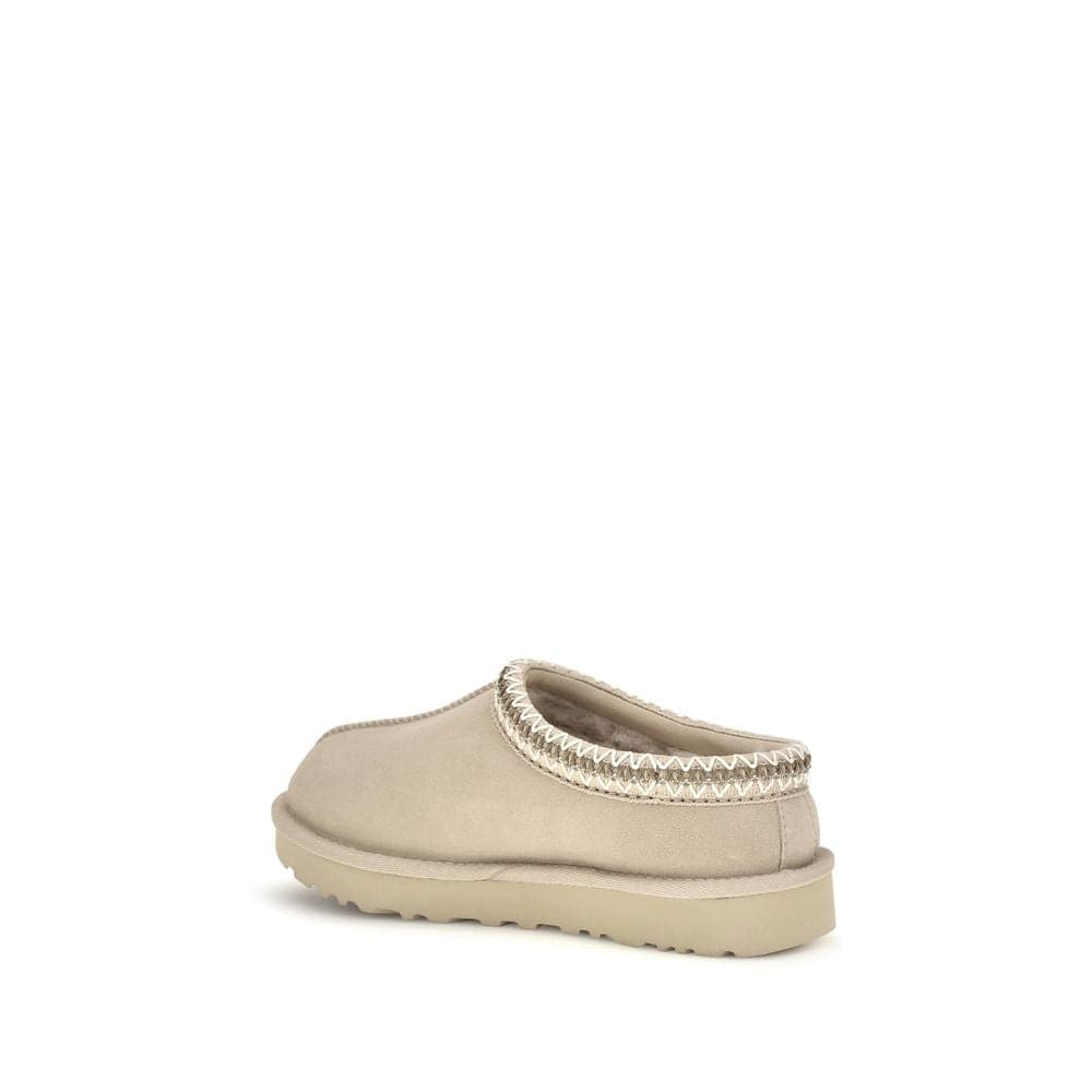 UGG Beige Leather Mules - 3
