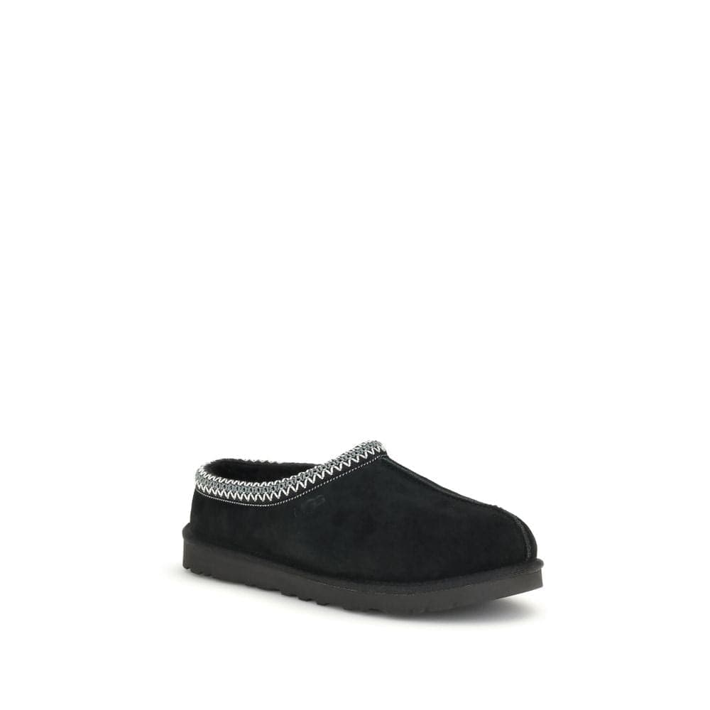 UGG Black Leather Mules - 2