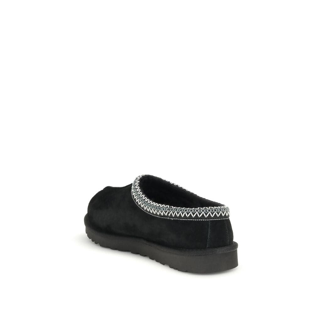 UGG Black Leather Mules - 3