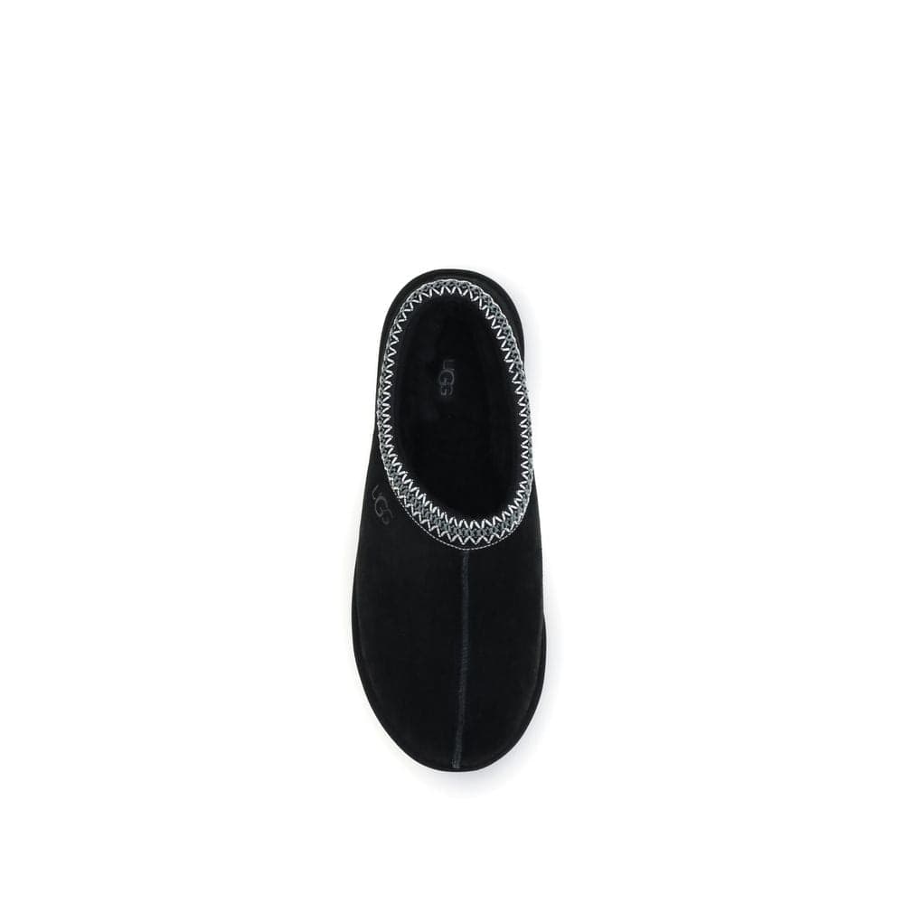 UGG Black Leather Mules - 4