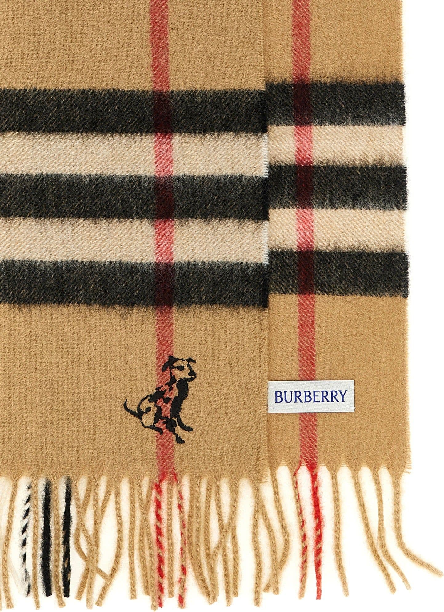 Burberry Beige Cashmere Scarf - 2