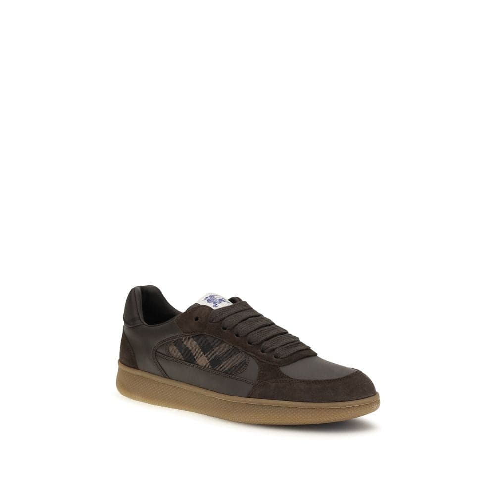 Burberry Brown Calf Leather Bos Taurus Athletic Sneakers - 2