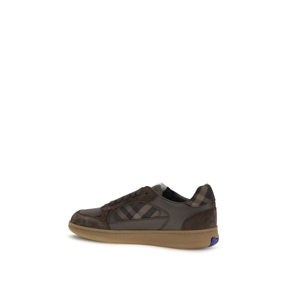 Burberry Brown Calf Leather Bos Taurus Athletic Sneakers - 3