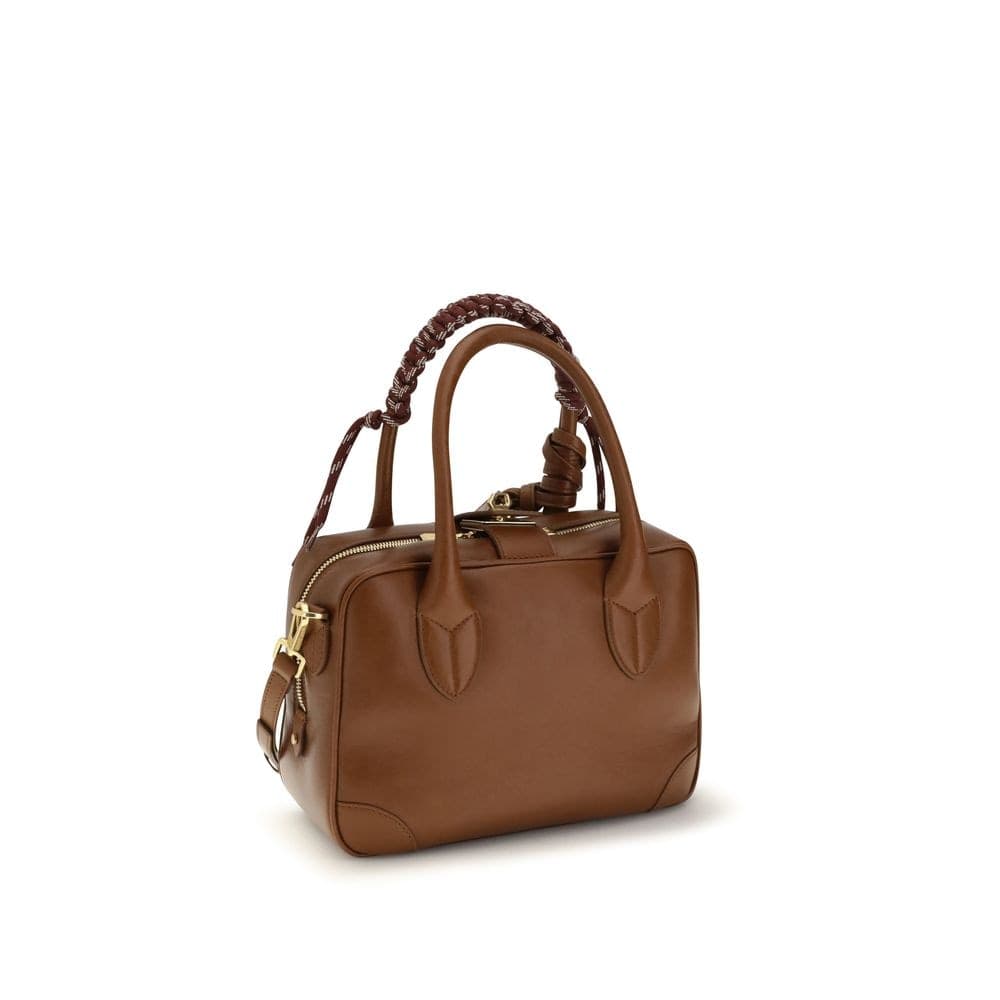 Golden Goose Brown Calf Leather Bos Taurus Handbag - 3