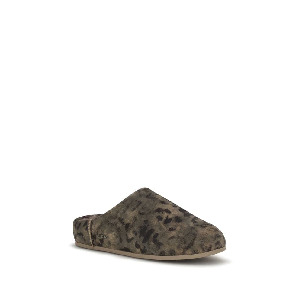 UGG Brown Suede Leather Mules - 2