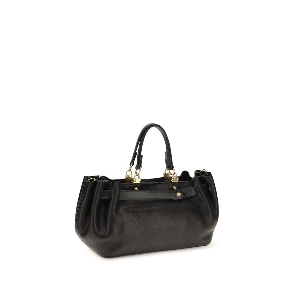 Balenciaga Black Calf Leather Bos Taurus Shoulder Bag - 3