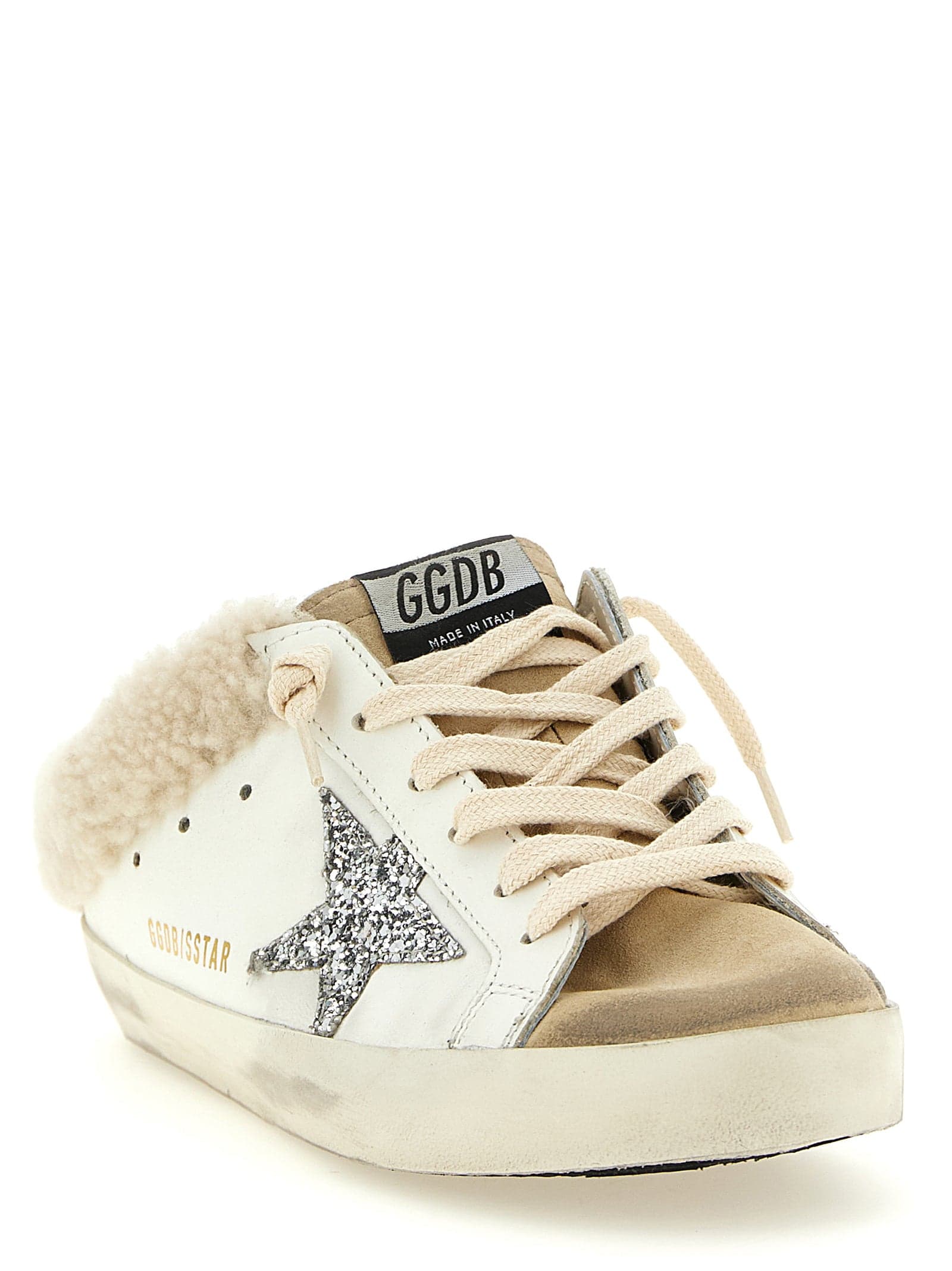 Golden Goose White Leather Chunky Sneakers - 2