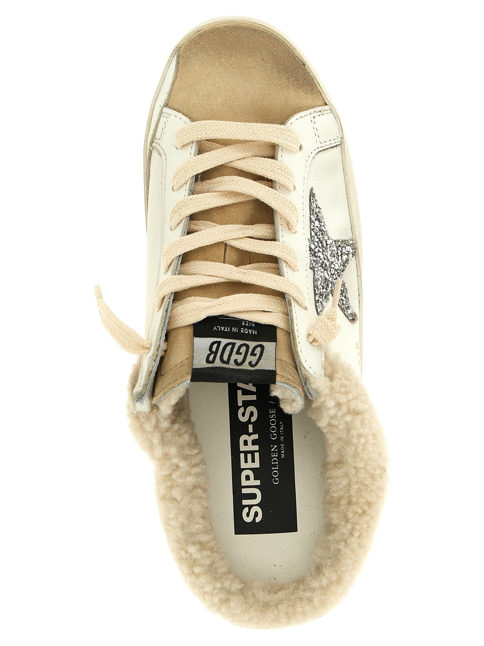 Golden Goose White Leather Chunky Sneakers - 4