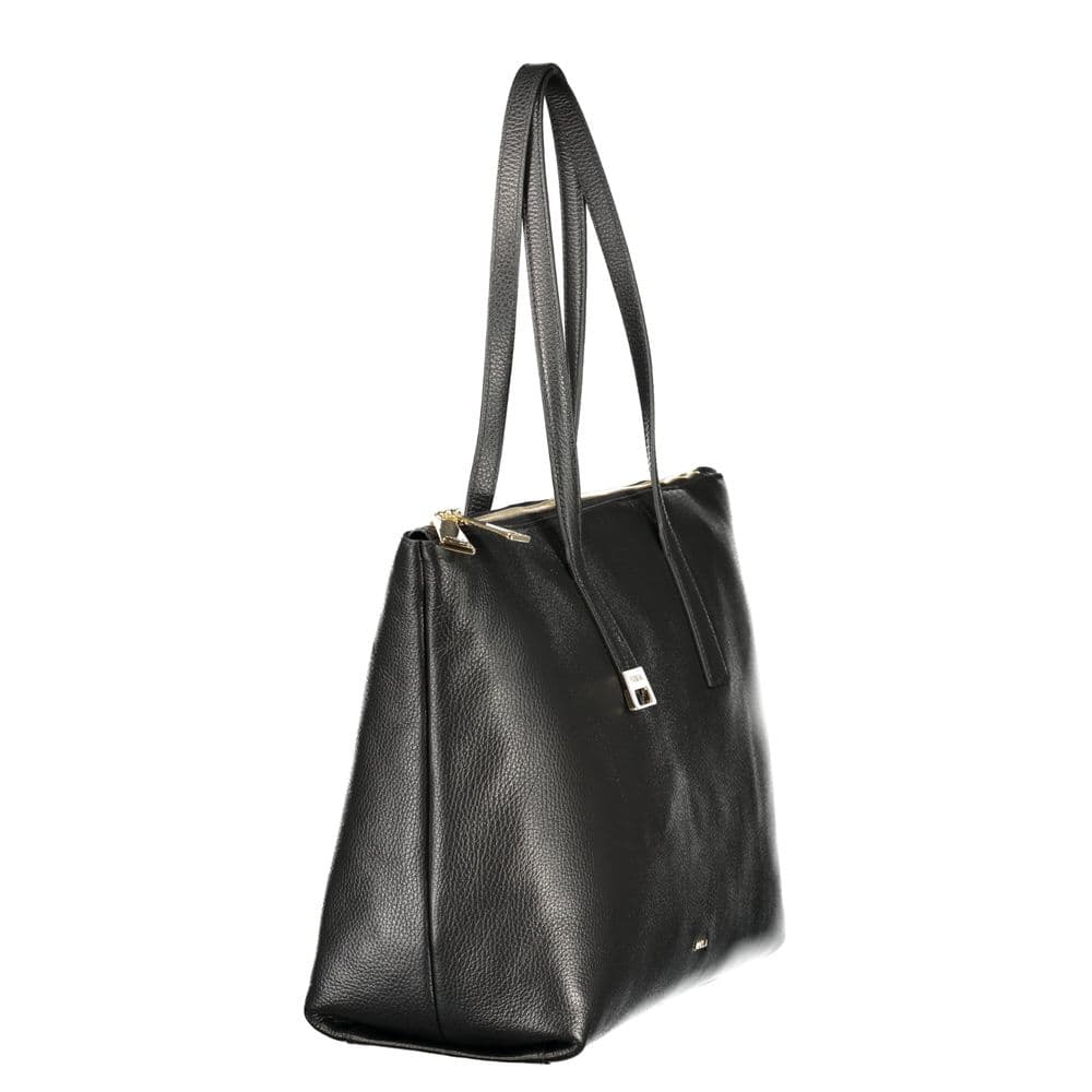 Furla Black Leather Women's Bag - 3
