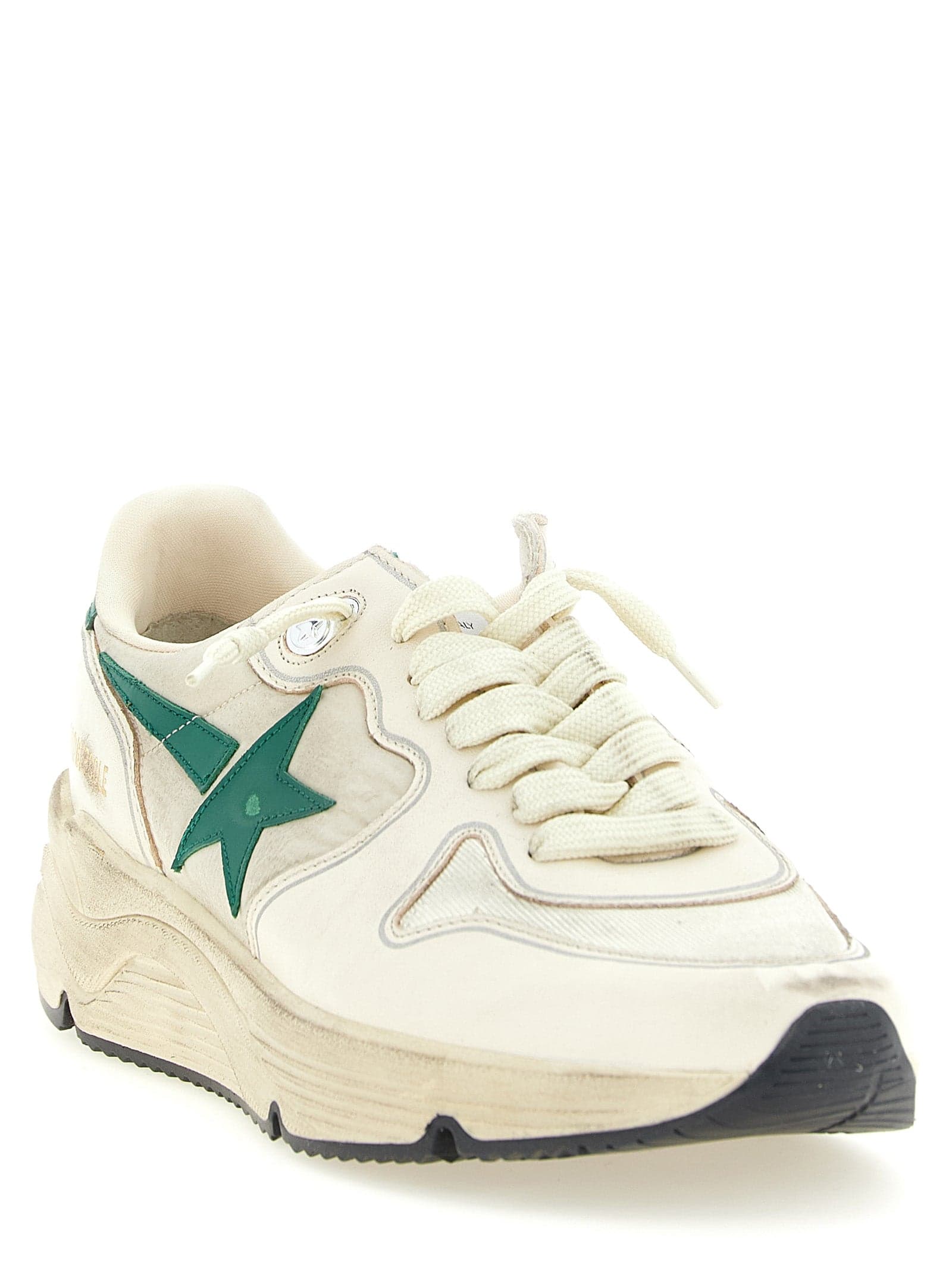 Golden Goose Bicolor Leather Athletic Sneakers - 2