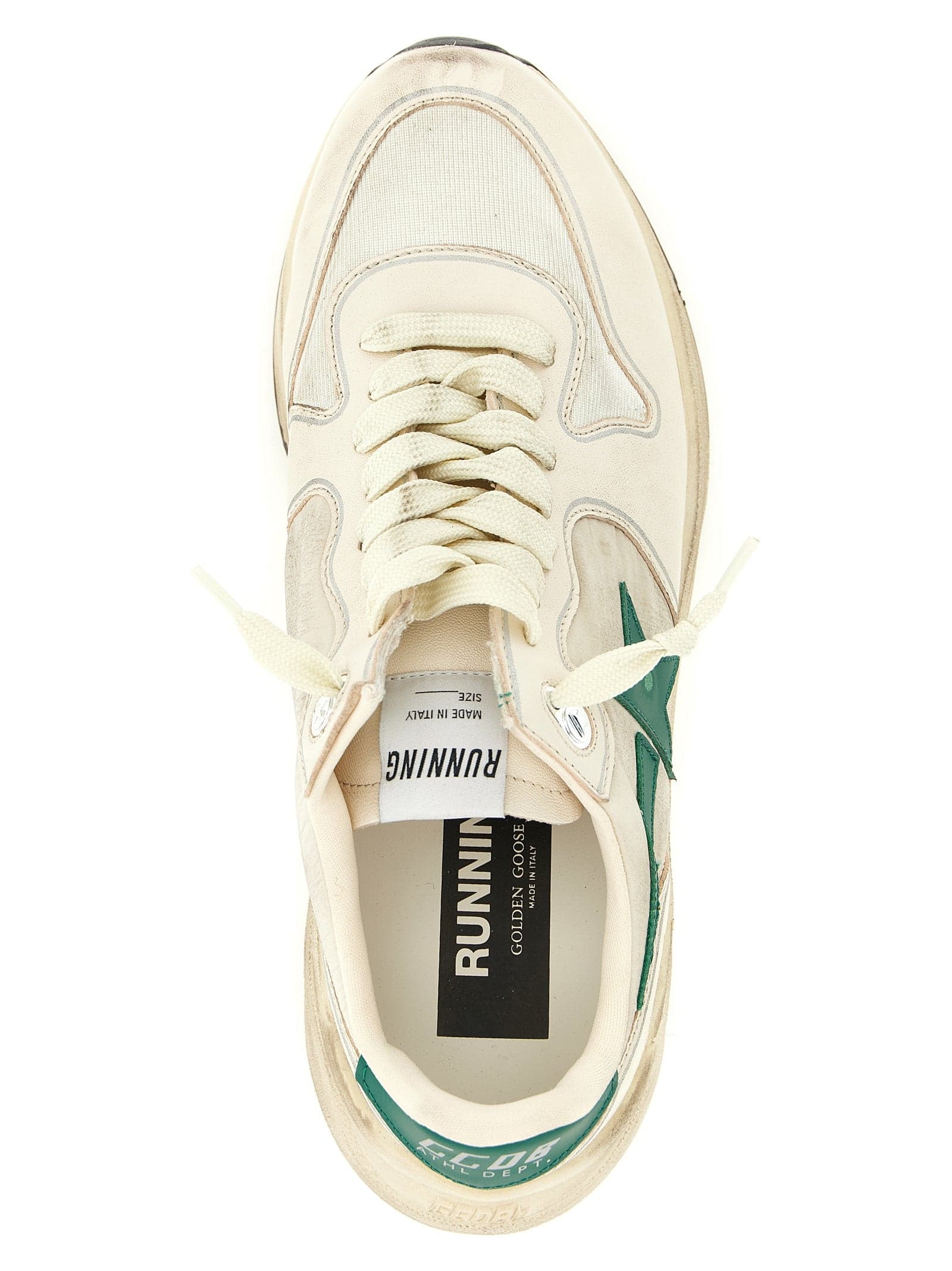 Golden Goose Bicolor Leather Athletic Sneakers - 4