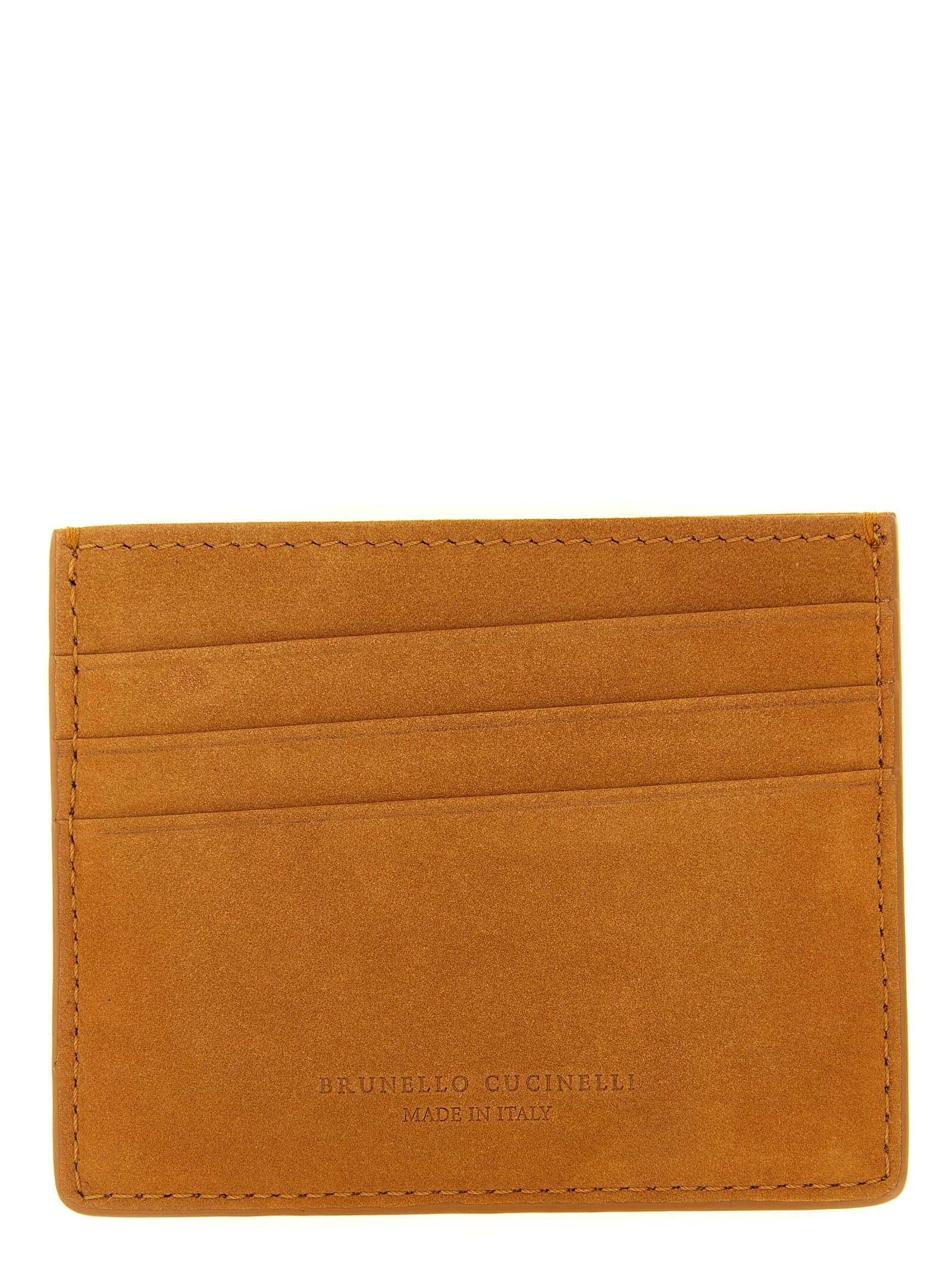 Brunello Cucinelli Brown Calfskin Cardholder - 2