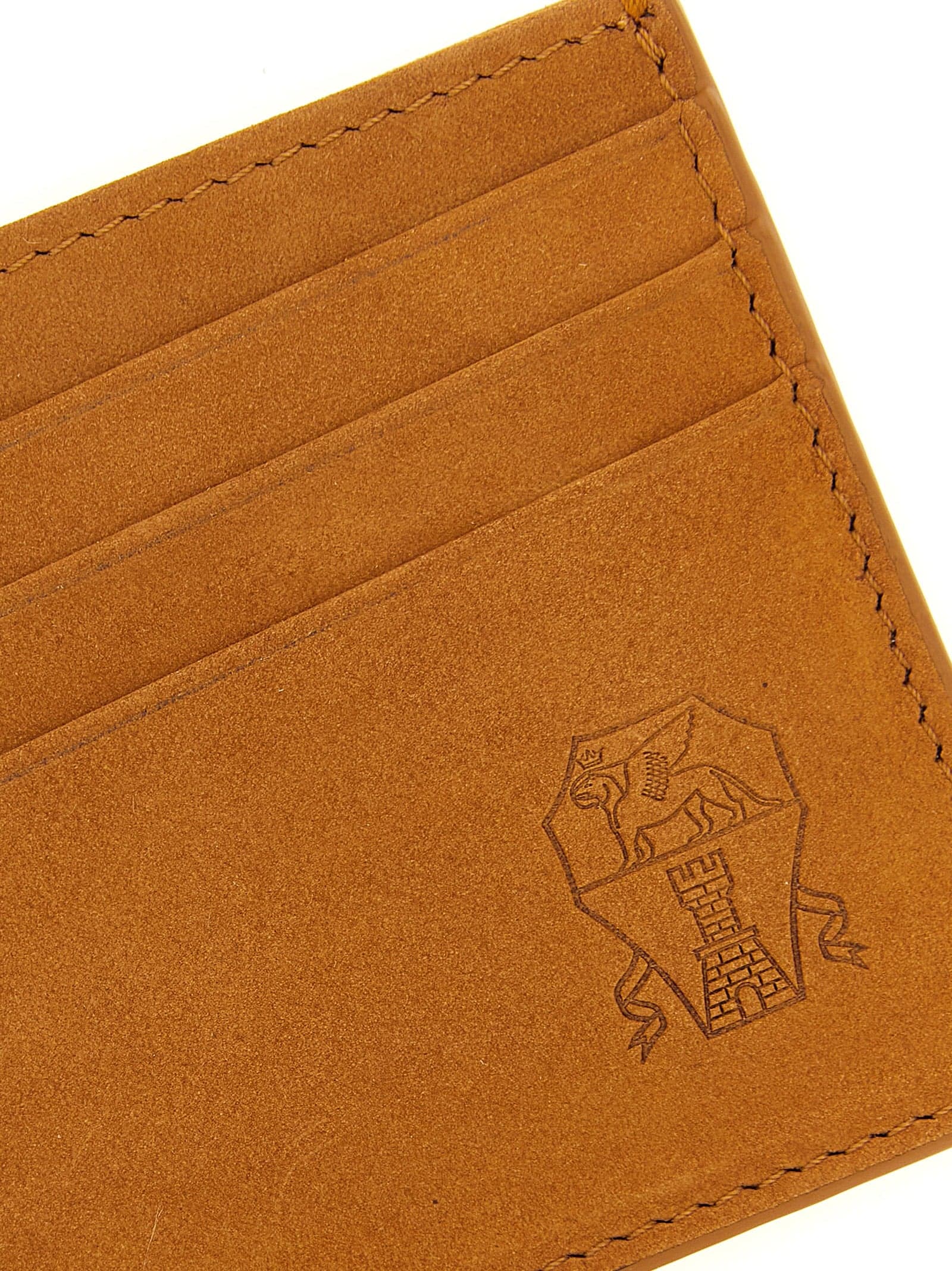 Brunello Cucinelli Brown Calfskin Cardholder - 3