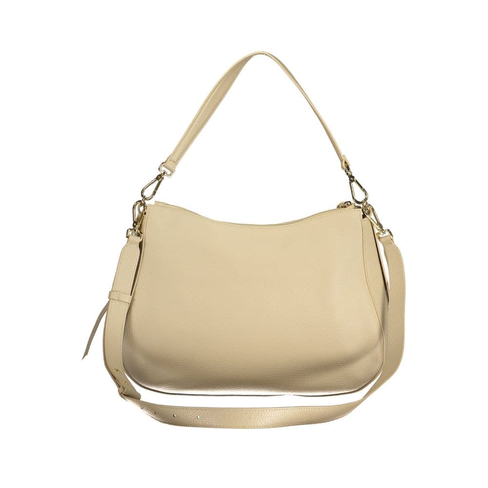 Coccinelle Beige Leather Women's Bag - 2