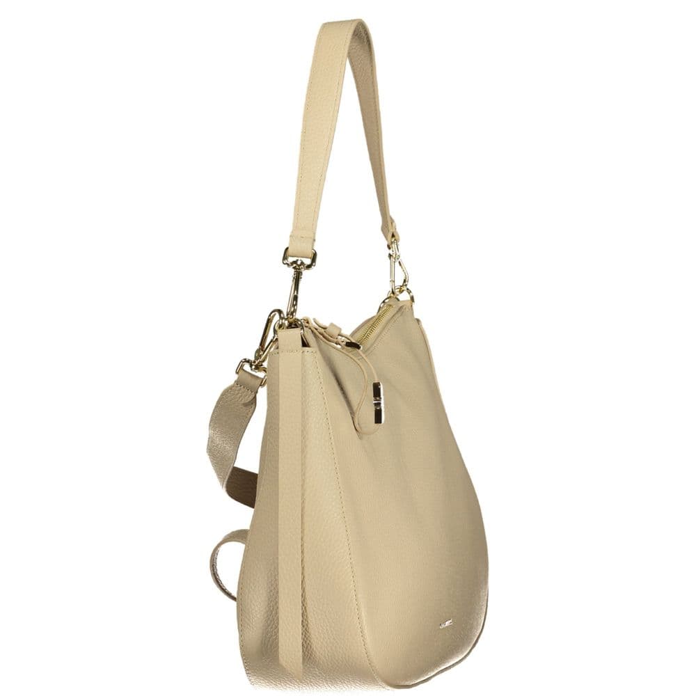 Coccinelle Beige Leather Women's Bag - 3