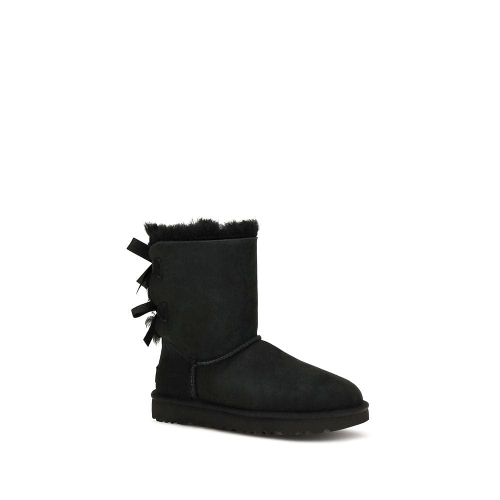 UGG Black Calf Leather Bos Taurus Boots - 2
