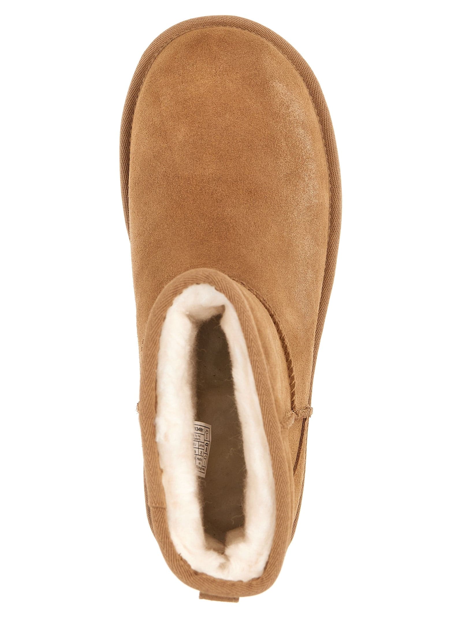 UGG Brown Cowhide Ankle Boots - 4