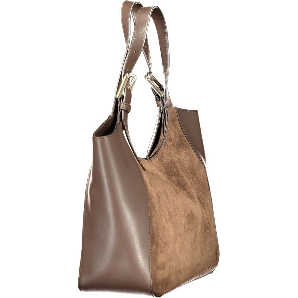 Furla Brown Leather Women's Bag - 3