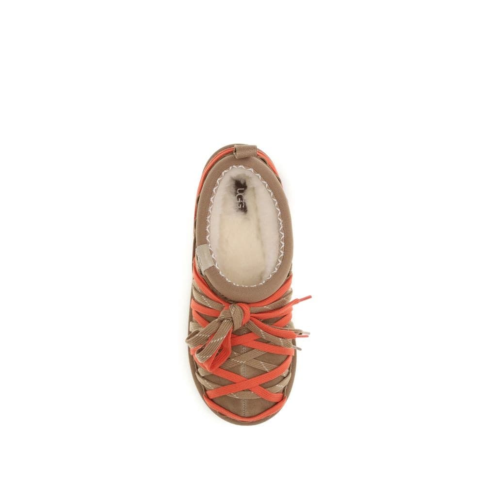 UGG Multicolor Suede Leather Strap-On Sandals - 4